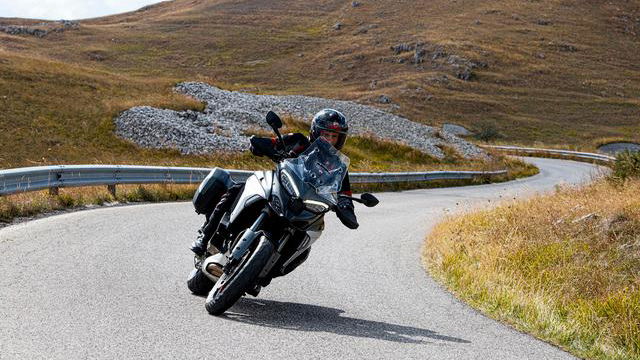 Ducati Multistrada V4 S on Pirelli Scorpion Trail II